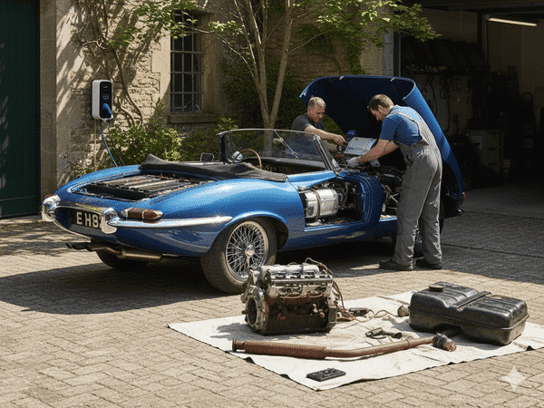 Umbau eines Oldtimers zum E-Auto